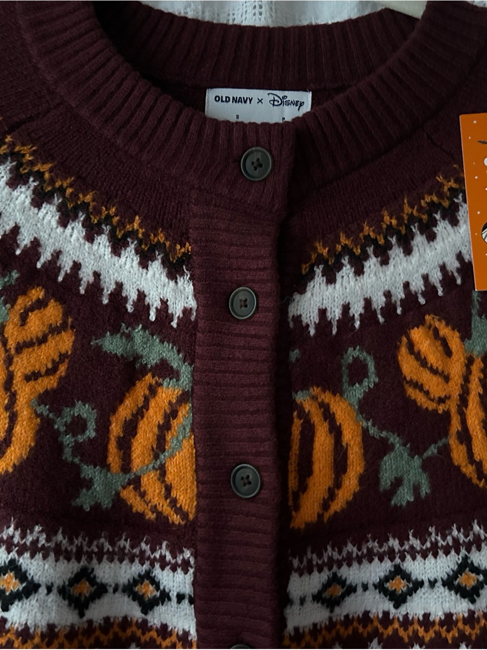 π₯ Viral Halloween Mickey Mouse Pumpkin Cardigan Fall Sweater ππͺΎπ - Picture 6 of 12